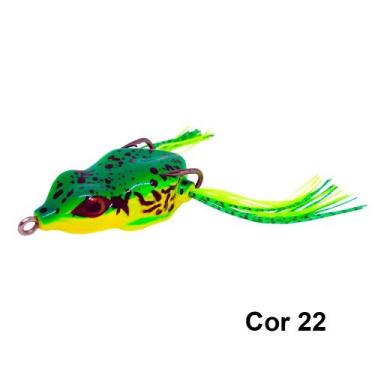Imagem de Isca Artificial Crazy Frog 5,5cm - Yara, Verde