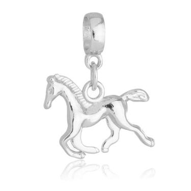Imagem de Berloque Cavalo Banhado a Prata 925 para Pulseira - Work Semijoias