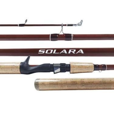 Imagem de Vara Pesca Carretilha Shimano Solara SLC66MH2A 1,98m 12-17 Libras 2 Pa
