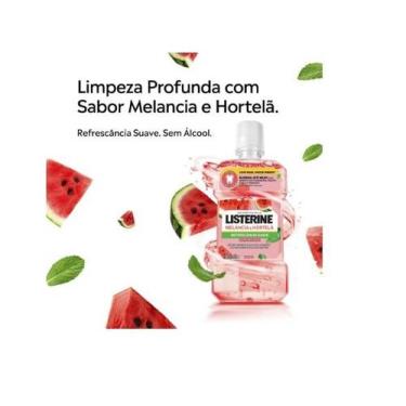 Imagem de Ex.bucal listerine 250ml melancia e hortela 250ml