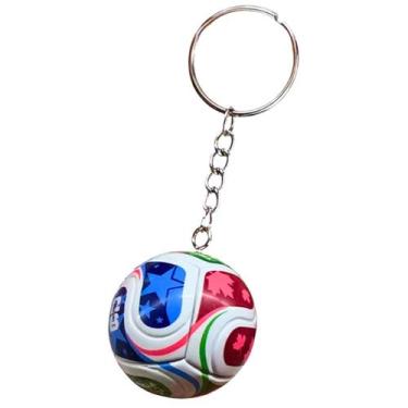 Imagem de Chaveiro Bola Copa do Mundo 2026 Coleciona EUA Canadá México - Life To