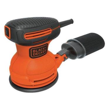 Imagem de Lixadeira orbital 180w 5 lixa redonda bdero100-b2  - bl - Black & Deck