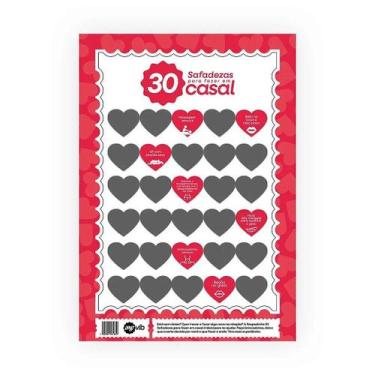 Imagem de Cartaz Raspadinha 30 Safadezas para Fazer em Casal - 60x45cm - no-bran