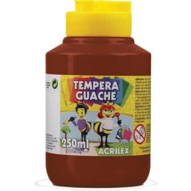Imagem de Tinta Guache 250ML Marrom PCT.C/03 (7891153054575) - Acrilex