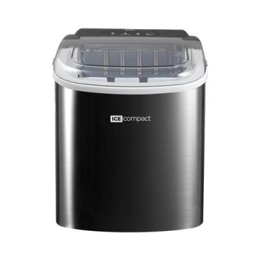 Imagem de Máquina de Gelo EOS EMG06P 12Kg Ice Compact Inox All Black 220V, 220V
