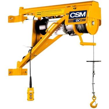 Imagem de Guincho de Coluna 200Kg Monofásico 1,25CV Bivolt - CSM
