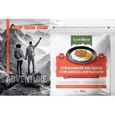 Imagem de Strogonoff de Carne com Arroz Liofilizado Lyovibes 115g