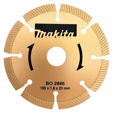 Imagem de Disco Diamantado Makita Segmentado Ouro Seco 105Mm X20Mm- B02886