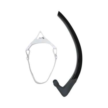 Imagem de Tubo De Snorkel De Silicone Para Adultos Com Bocal Central Para Respir