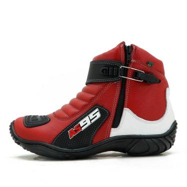 Imagem de Bota Motociclista Em Couro Atron Shoes-Unissex