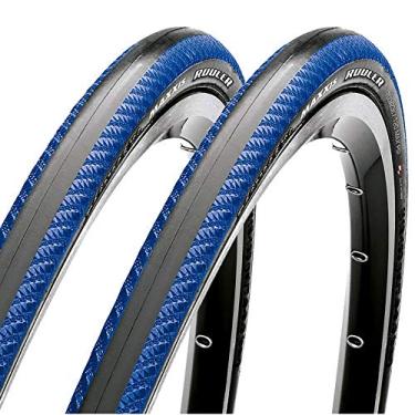 Imagem de Kit 2 Pneus Maxxis Rouler 700x23C Dobrável (Kevlar) Fx Azul