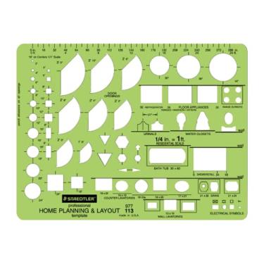 Imagem de Staedtler Mars Professional Home Planning & Layout Template