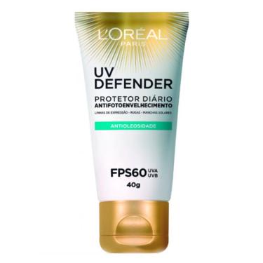Imagem de Protetor Solar Facial L`oréal Uv Defender Antioleosidade FPS 60 40g
