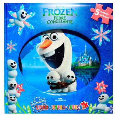 Imagem de Livro Disney - Frozen - Febre Congelante - Meu Primeiro Quebra-Cabeça - Melhoramentos