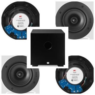 Imagem de Kit Home  AAT - 4cxs NQ6100 + Sub Compact Cube 8 