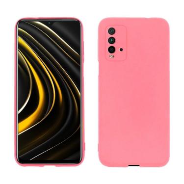 Imagem de Capa protetora de silicone Smartphone Xiaomi Redmi 9T, rosa 