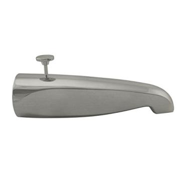 Imagem de Westbrass D3111-07 Torneira de banheira de desvio traseiro de latão, níquel acetinado