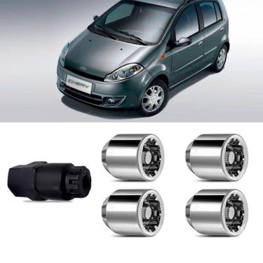 Imagem de Porca Antifurto Roubo Rodas Carros Chery