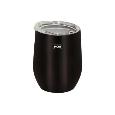 Imagem de Copo Térmico Preto 360Ml Mor