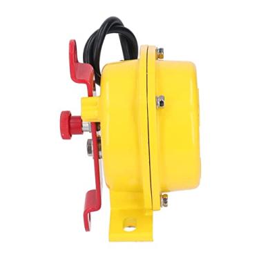 Imagem de Interruptor de limite de corda de tração, interruptor de cabo de corda de 2 vias liga de alumínio manual de função completa automático integrado para siderúrgicas para mineração