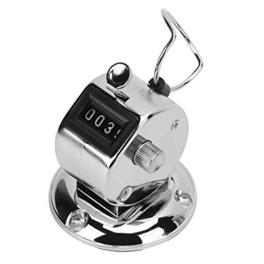 Imagem de Contador de clicker, letras sensíveis, precisas e claras, estatísticas de 4 dígitos, contadores de mão, clickers, sensação