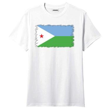 Imagem de Camiseta Bandeira Djibouti - King Of Print