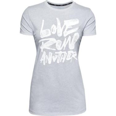 Imagem de Camiseta De Corrida Feminina Under Armour Love Run Another