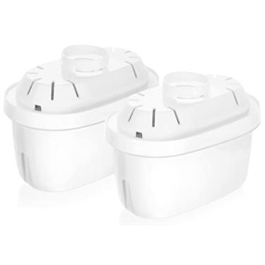 Imagem de Hskyhan Filtro de água alcalino – Filtros de água para jarra de reposição 2022, melhoram o pH do cartucho, sistema de filtragem de 7 estágios para purificar, reduz chumbo, flúor, cloro e mais, pacote com 2