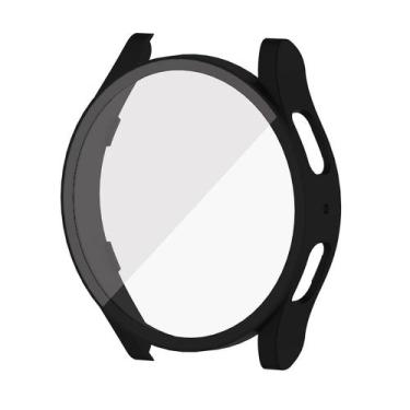 Imagem de Capa Case Com Pelicula De Vidro 3D Para Samsung Galaxy Watch 5 44mm Sm