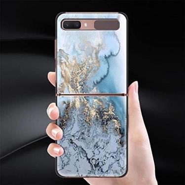 Imagem de Capa de telefone para Samsung Galaxy Z Flip 3 Capa para ZFlip 5G Capa preta Hard Shell Back Moda Luxo, B08, para Samsung Z Flip 3 5G