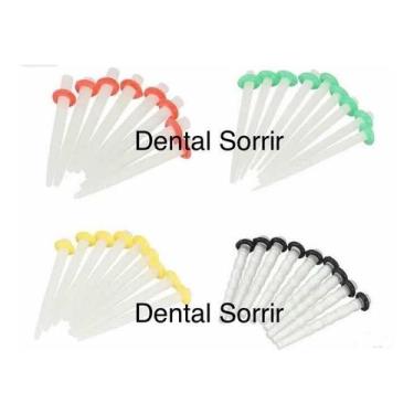 Imagem de 50 Pinos De Fibra Odontológicos / Endodônticos / Dental