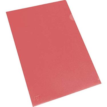 Imagem de Pasta L 0.15 mm, ACP, Vermelha, A4, Pacote de 10