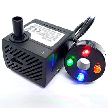 Imagem de Bombinha para Fontes e Aquários Bomba Submersa Lorben com Luz LED 3W GT6080-3-LAMP