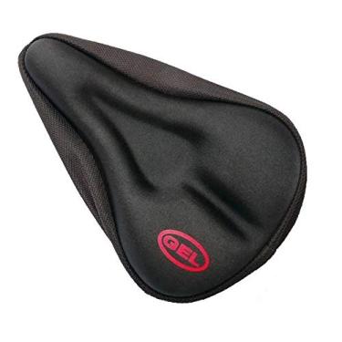 Imagem de Capa Selim Bike Gel Banco Bicicleta Spinning Anatômica Bmx