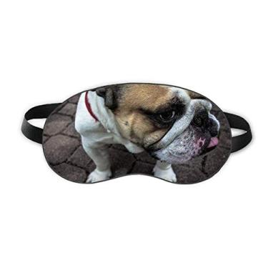 Imagem de Bulldog Pet Animal Fotografia Imagens Sono Eye Shield Soft Night Vlindfold Shade Cover
