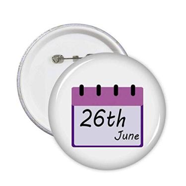 Imagem de Emblema de Dia Internacional Contra Drogas Vida Proibição Emblema Emblema Acessório Decoração 5 peças