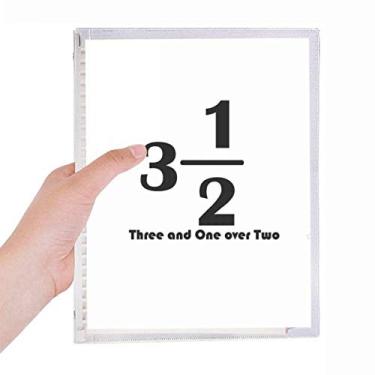 Imagem de Caderno numérico de três e um sobre dois cadernos, folhas soltas, agenda recarregável, papelaria