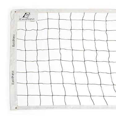 Imagem de EastPoint Sports Rede de voleibol de substituição com cabo de alta resistência, fitas laterais reforçadas e material resistente ao clima – postes não incluídos, 1-1-23357
