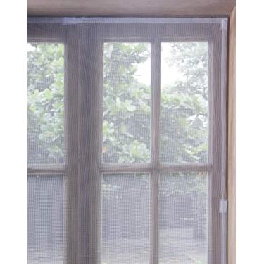 Imagem de Tela Mosquiteiro Janela Protetora Tela Branyl Branco 1.25x1.25 m Tecido