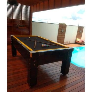 Mesa de Sinuca Bilhar Snooker Engers RM1 - Tampo de Pedra – 1,12 x 1,95 -  Tecido Beterraba no Shoptime