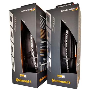 Imagem de Continental Grand Prix 5000 S TR 700 x 32 Preto - Pronto sem câmara - Pacote com 2 pneus