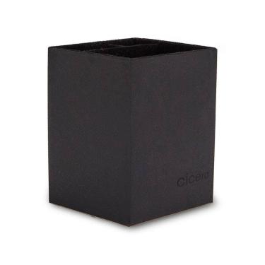 Imagem de Porta Lápis Organizador com Divisórias Clássica Preto Cicero