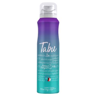 Imagem de Desodorante Aerosol Antitranspirante Tabu Zen 150Ml