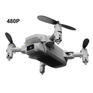 Imagem de Drone Ls Mini Wifi Fpv Câmera Hd 480P Dobrável Quadcopter - Cross Bord