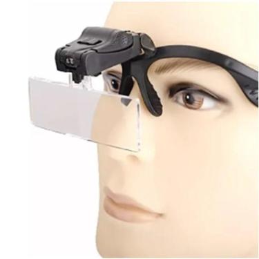 Imagem de Lupa Cabeça Pra Salao De Beleza Esteticista Cílios Aumento