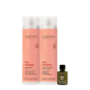Imagem de Kit Cadiveu Essentials Hair Remedy Shampoo Condicionador E Açaí Oil (3