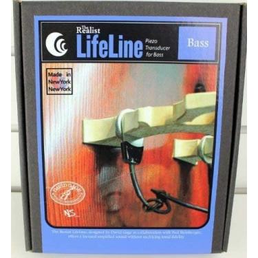 Imagem de Captador Realist RLSTLX1 Lifeline contrabaixo XL – Controle Vol. embutido – /montagem/remoção portátil – Amplificador acústico fabricado nos EUA