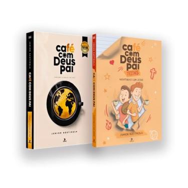 Imagem de KIT CAFÉ COM DEUS PAI - PORÇÕES DIÁRIAS DE PAZ + CAFÉ COM DEUS PAI TEENS - AVENTURAS COM JESUS - 2024