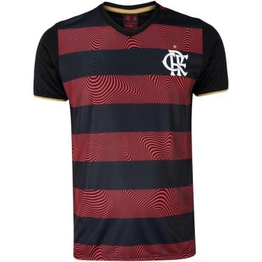 Imagem de Camiseta Braziline Flamengo Brains Masculina-Masculino