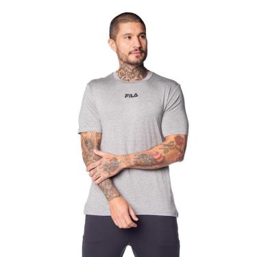 Imagem de Camiseta Masculina Fila Comfort Logo II Cinza-Masculino